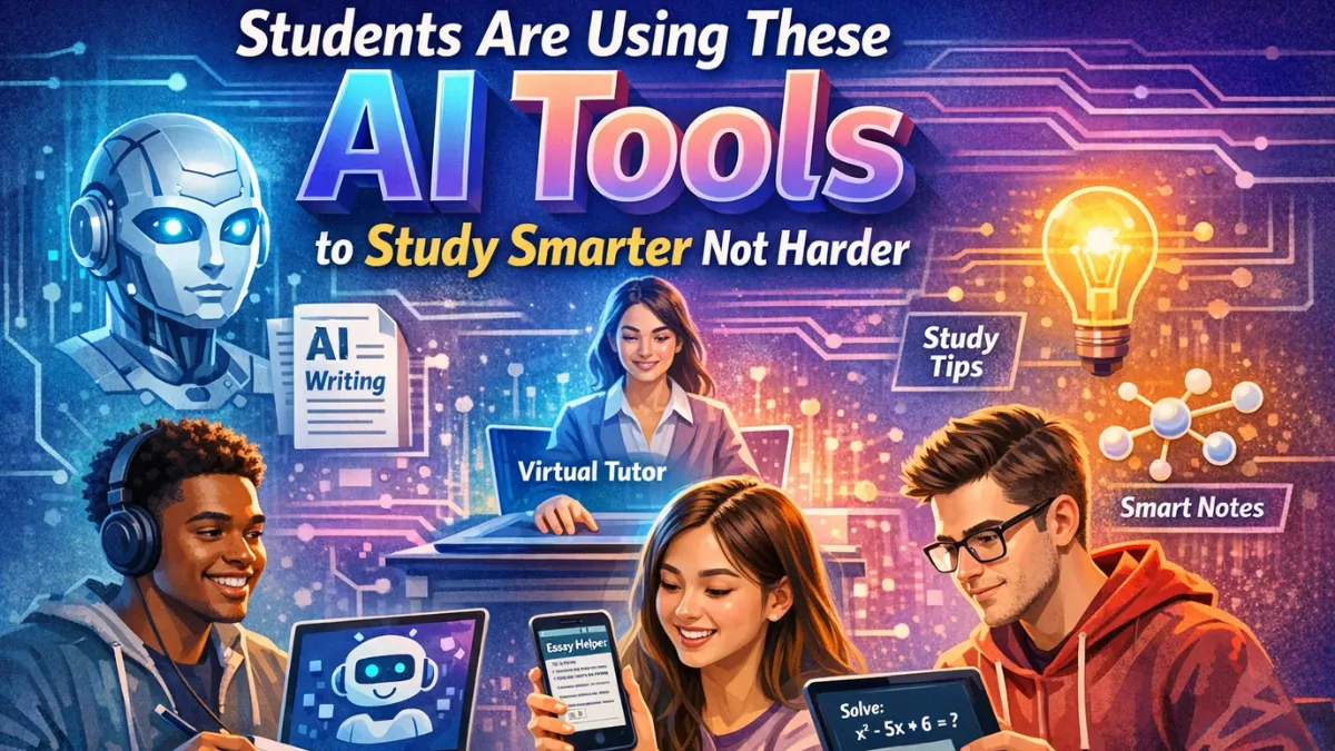 Students Are Using These AI Tools to Study Smarter Not Harder